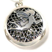Sterling silver Fairy Aromatherapy Necklace