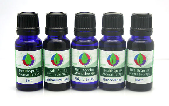 Therapeutic and healing pure essential oils by HealthSpring Essentials