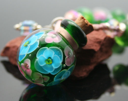 one-of-a-kind aromatherapy jewelry