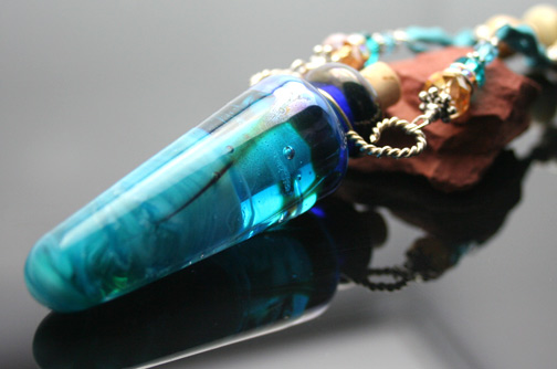Turquoise Delight Aromatherapy Necklace