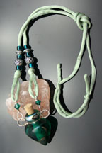 Fern Green Aromatherapy Necklace