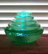 Green Glass Aromatherapy Fountain